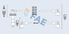 FAE 85480 - JUEGOS DE CABLES