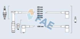 FAE 85500 - JUEGOS DE CABLES