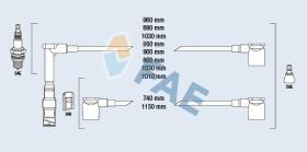 FAE 85520 - JUEGOS DE CABLES