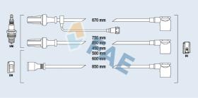 FAE 85580 - JUEGOS DE CABLES