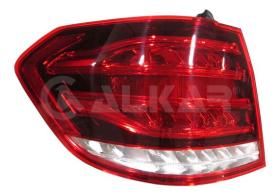 ALKAR 2045561 - IZQUIERDO,PILOTO TRASERO,CON PORTALAMPARA,EXTERIOR,NEGRO,