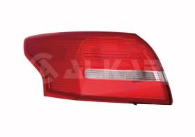 ALKAR 2281403 - IZQUIERDO,PILOTO TRASERO,SIN PORTALAMPARA(GRUPO OPTICO),EXT