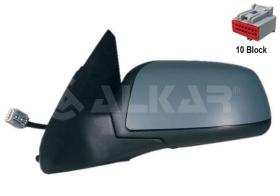 ALKAR 6141378 - IZQUIERDO,COMPLETO,ELECTRICO,ASFERICO,IMPRIMADO,2 PINS,2