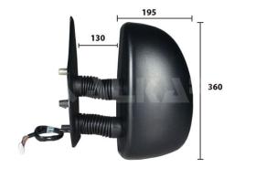 ALKAR 9256961 - IZQUIERDO,COMPLETO,ESPEJO ANGULO MUERTO,MANUAL,CONVEXO,BR