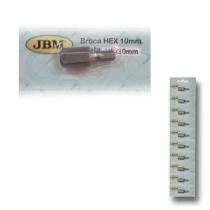 JBM 10369 - BROCA HEXAGONAL DE 10X30MM, PUNTA 5MM