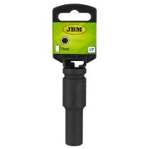 JBM 12071 - VASO DE IMPACTO LARGO HEX. 1/2" 24MM