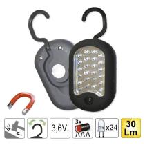 JBM 51455 - PORTATIL MINI TALLER 24 LED C/PILAS