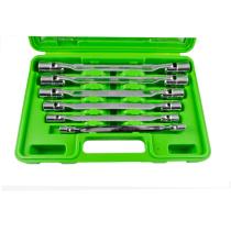 JBM 51659 - ESTUCHE CON 6 LLAVES DE VASO DE 12 CANTOS ARTICULADAS