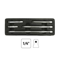 JBM 51805 - SET DE BARRAS DE EXTENSIÃN  DE 1/4" CON CABOTA REDONDA