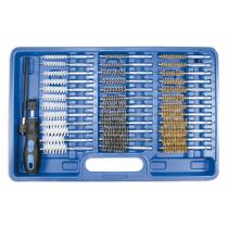 JBM 51989 - ESTUCHE 38 CEPILLOS METÃLICOS / PLÃSTICOS