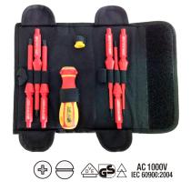 JBM 52009 - CONJUNTO DE PUNTAS Y DESTORNILLADOR ELÃCTRICAMENTE AISLADOS