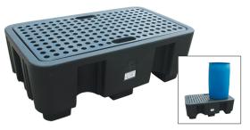 JBM 52805 - CUBETO RETENCIÃN 2 BIDONES VERTICALES