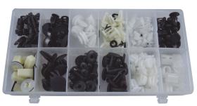 JBM 52887 - ESTUCHE DE CLIPS PLASTICOS HONDA 150 PCS