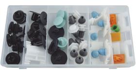 JBM 52890 - ESTUCHE DE CLIPS PLASTICOS AUDI 31 PCS