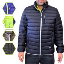 JBM 70006 - CHAQUETA GRIS-NEGRA T.XL