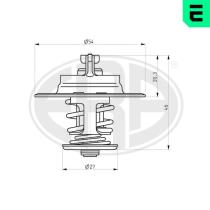 ERA 350159 - TERMOSTATO,REFRIGERANTE