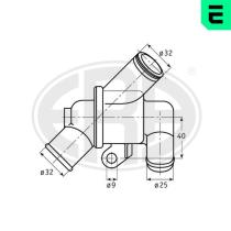 ERA 350165 - TERMOSTATO,REFRIGERANTE