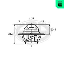 ERA 350170 - TERMOSTATO,REFRIGERANTE