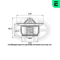 ERA 350181 - TERMOSTATO,REFRIGERANTE