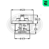 ERA 350299 - TERMOSTATO,REFRIGERANTE
