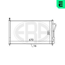 ERA 667065 - CONDENSADOR,AIRE ACONDICIONADO