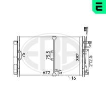 ERA 667140 - CONDENSADOR,AIRE ACONDICIONADO