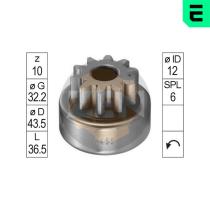ERA ZN1455 - ENGRANAJE DE RUEDA LIBRE, ARRANCADO