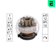 ERA ZN1547 - ENGRANAJE RUEDA LIBRE,ARRANCADOR
