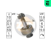 ERA ZN1647 - ENGRANAJE RUEDA LIBRE,ARRANCADOR