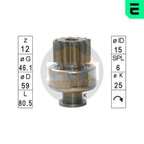 ERA ZN1648 - ENGRANAJE RUEDA LIBRE,ARRANCADOR