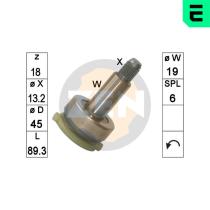 ERA ZN1677 - ENGRANAJE RUEDA LIBRE,ARRANCADOR
