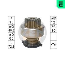 ERA ZN1693 - ENGRANAJE RUEDA LIBRE,ARRANCADOR