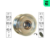 ERA ZN5567 - RUEDA LIBRE ALTERNADOR