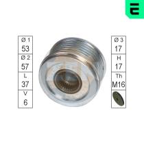 ERA ZN5569 - RUEDA LIBRE ALTERNADOR
