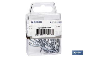 COFAN 00210003AU - BLÍSTER DE 5 UDS. PASADOR EN R  M-3 VENTA UNITARIA