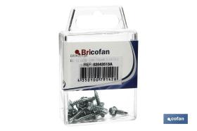 COFAN 02044219AU - BLÍSTER DE 8 UDS. DIN-7504K 42X19 ZINC VENTA UNITARIA