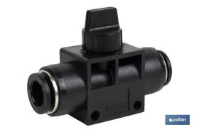 COFAN 05050006 - VALVULA DE CIERRE TUBO T-6