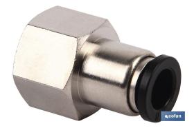 COFAN 05240838 - RACOR RECTO ROSCA HEMBRA T-8 R-3/8