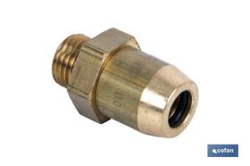 COFAN 06010112 - CONECTOR RAUFOSS TUBO 1/4'-ROSCA 12X1,5