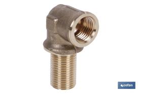 COFAN 06050808 - CODO 'R' - MODELO 16X1,5 - ROSCA 16X1,5