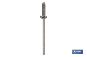 COFAN 07023008 - REMACHE ACERO INOX. A-2  3 X 8 MM