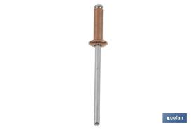 COFAN 07164009 - REMACHE COBRE ACERO 4 X 9 MM