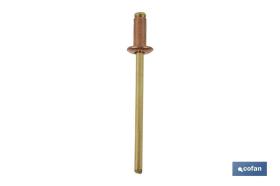 COFAN 07174006 - REMACHE COBRE-BRONCE 4 X 6 MM