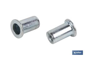 COFAN 07500103 - TUERCAS REMACHABLES ACERO ANCHAS M3