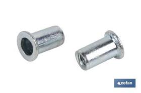 COFAN 07500110 - TUERCAS REMACHABLES ACERO ANCHAS M10