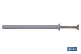 COFAN 07700880I - TACO GOLPE COLLARIN AVELLANADO 8X80 INOX