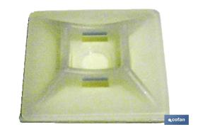COFAN 08000001 - BASE ADHESIVA BRIDAS 19X19