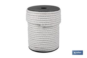 COFAN 08101041A - CARRETE CUERDA NYLON MATE (3/CABOS) 6MM 100 M