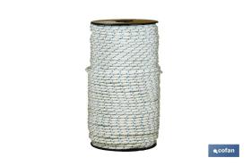 COFAN 08101052 - CARRETE CUERDA ESP. ARRANQUE 2.5 MM 100 MTS BCO