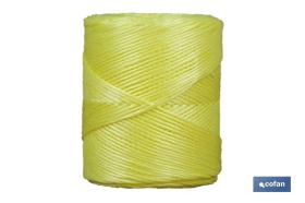 COFAN 08101071 - BOBINA HILO RAFIA/ 600 750 GRS AMARILLO